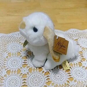 Miyoni bunny by Aurora. Lop-earred rabbit with tan ears, item #26314